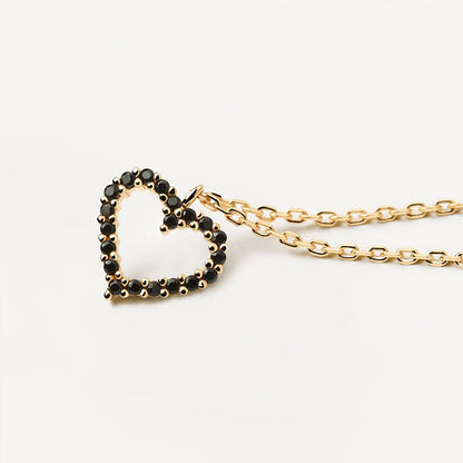 Hollow Heart Necklace