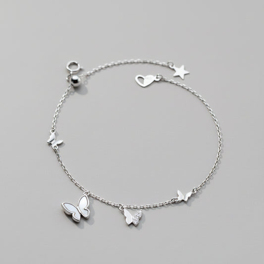 Butterfly Charm Bracelet