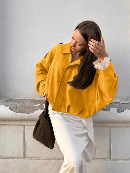 Isabella | Vintage Suede Jacket