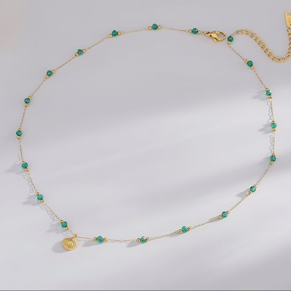Seashell Charm Necklace