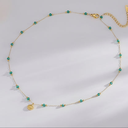 Seashell Charm Necklace
