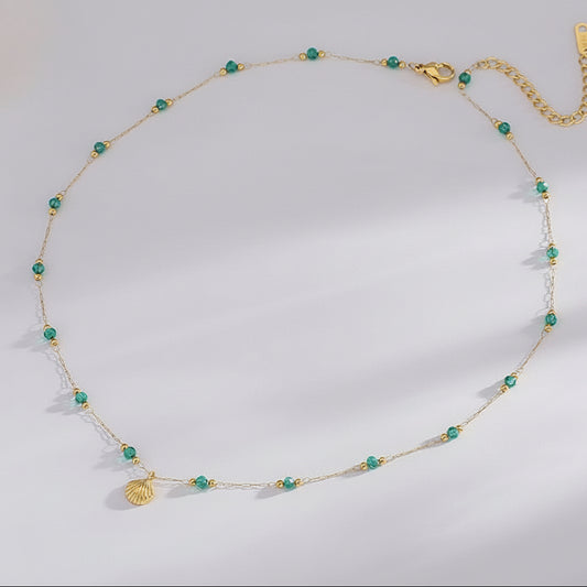 Seashell Charm Necklace