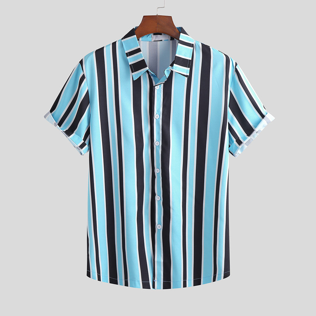 Vigo | Blue Striped Shirt