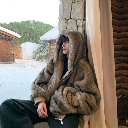 Fur Padded Thermal Coat