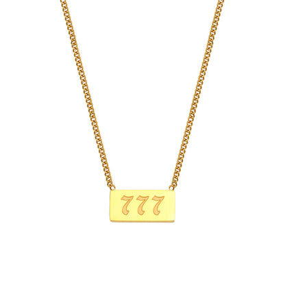 Angel Number Necklace