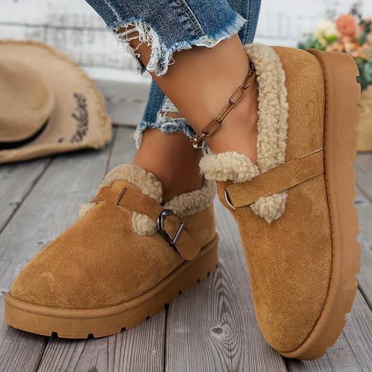 Aria | Cozy Winter Ankle Boots with Ergonomic Support
