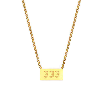 Angel Number Necklace
