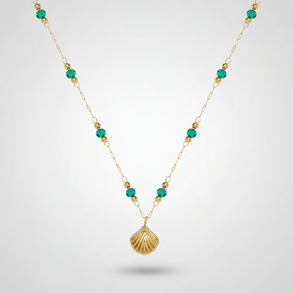 Seashell Charm Necklace