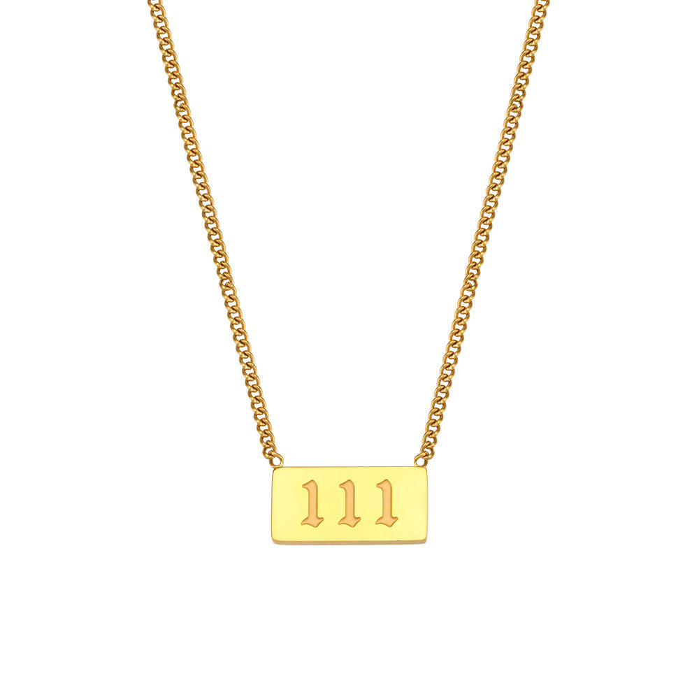 Angel Number Necklace