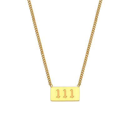 Angel Number Necklace