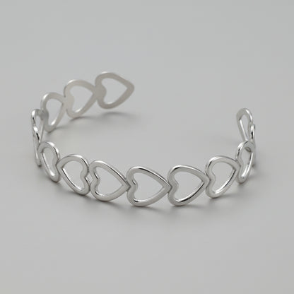 Hollow Heart Bracelet