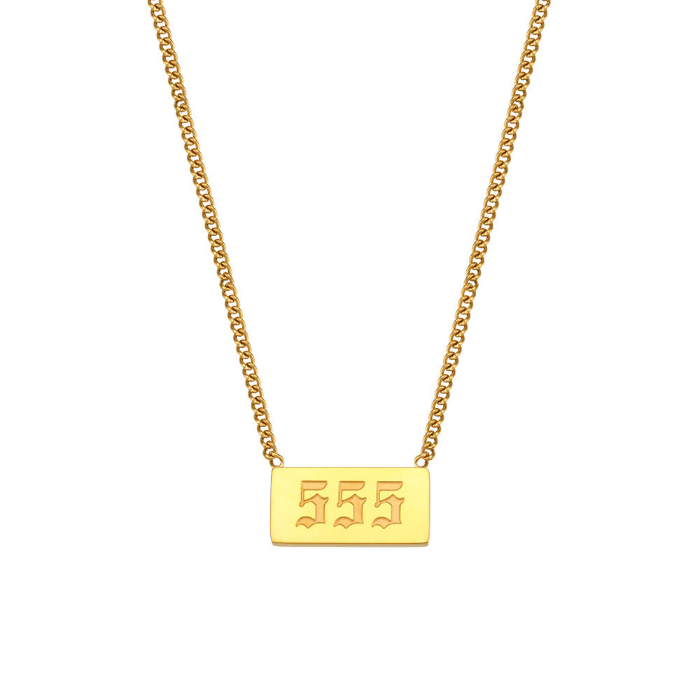 Angel Number Necklace