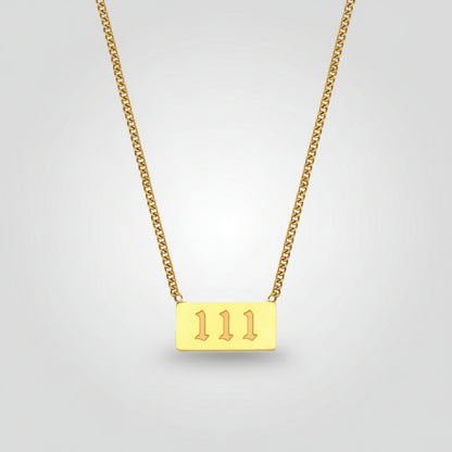 Angel Number Necklace