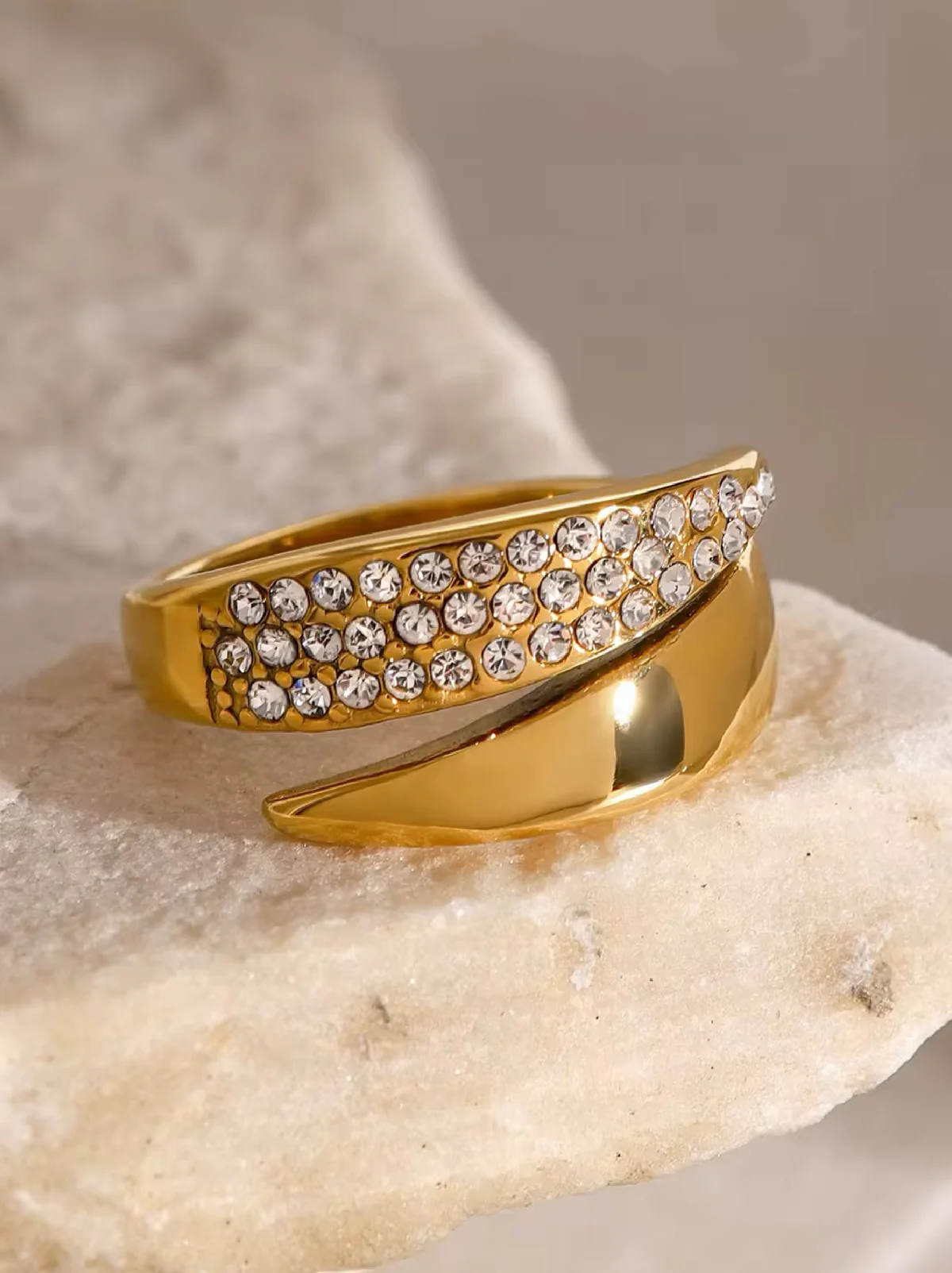 Zavina | Open Twin Ring