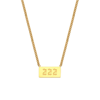 Angel Number Necklace