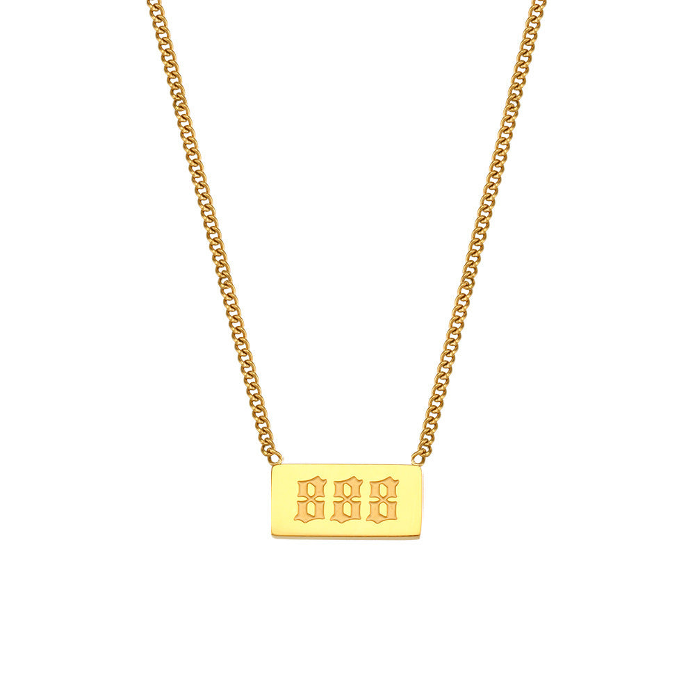Angel Number Necklace