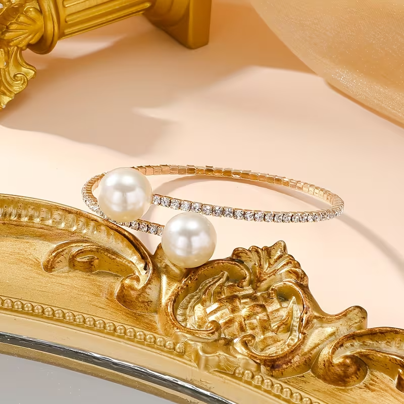 Luxury Pearl Cuff Bracelet