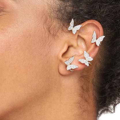 Butterfly Ear Cuffs