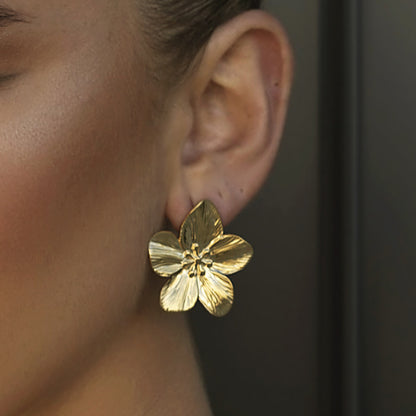Flower Petal Earrings