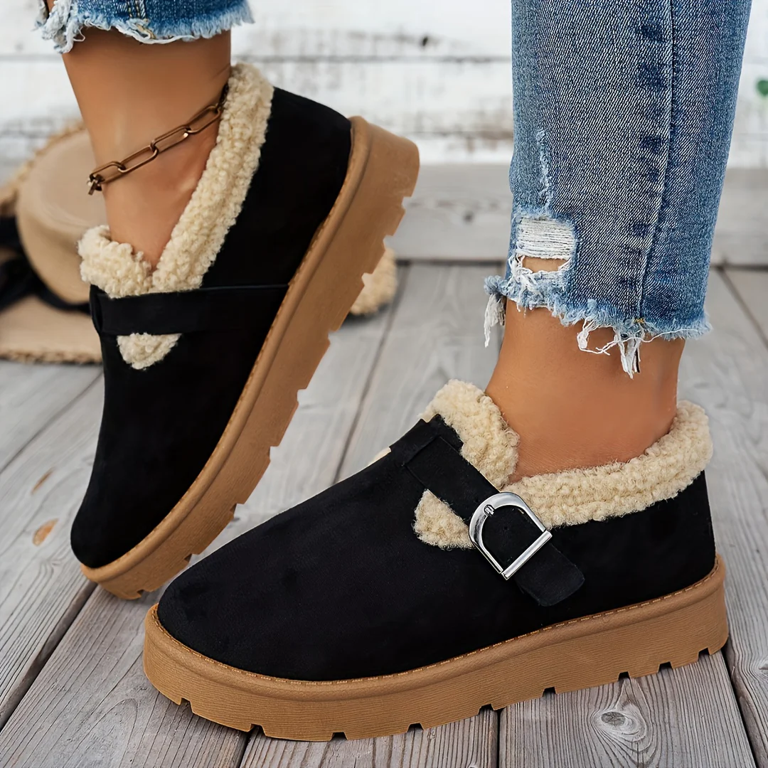 Aria | Cozy Winter Ankle Boots with Ergonomic Support